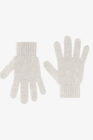 Merino Wool Gloves - Optical White