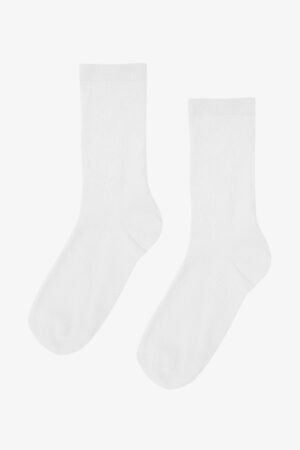 Women Classic Organic Sock - Optical White