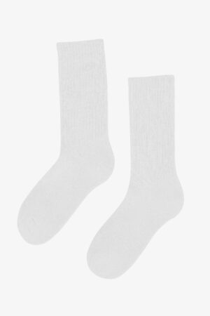 Organic Active Sock - Optical White