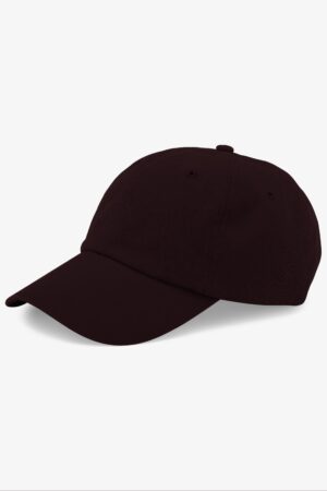 Organic Cotton Cap - Oxblood Red